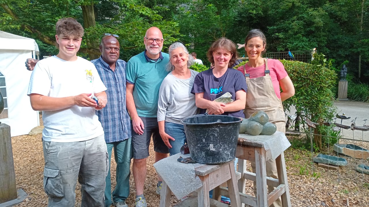 Corporate Team-Building Stone Sculpture Challenge