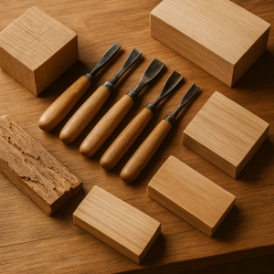Wooden Beginner Carving/Sculpture Kit