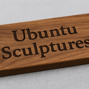 Wooden Name Plaque