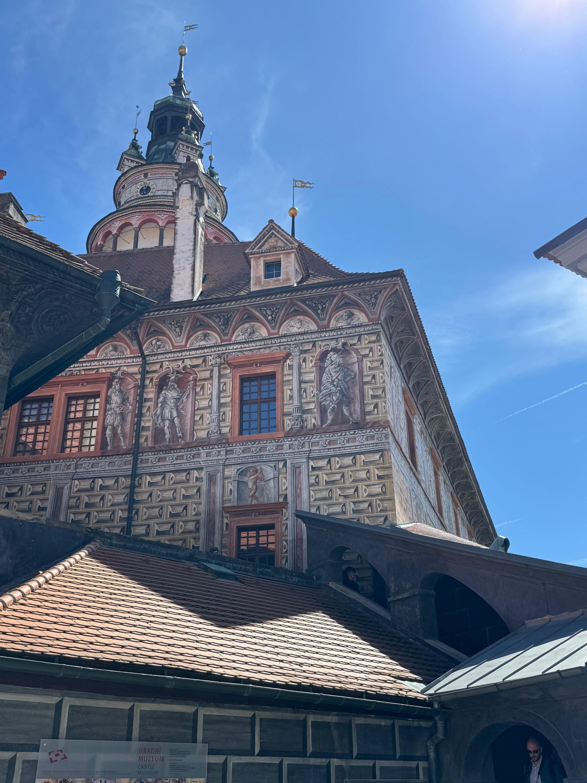 A beautiful building in prague